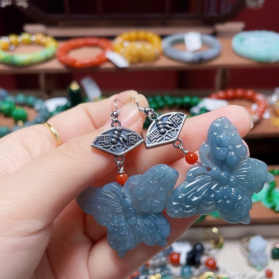翡翠未镶嵌手链饰品
