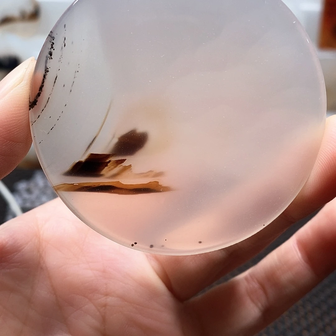 玛瑙/玉髓未镶嵌吊坠(不含链)