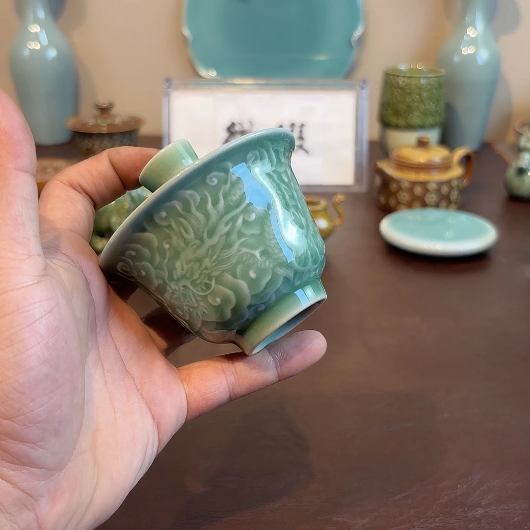 瓷片龙泉青瓷龙泉青瓷