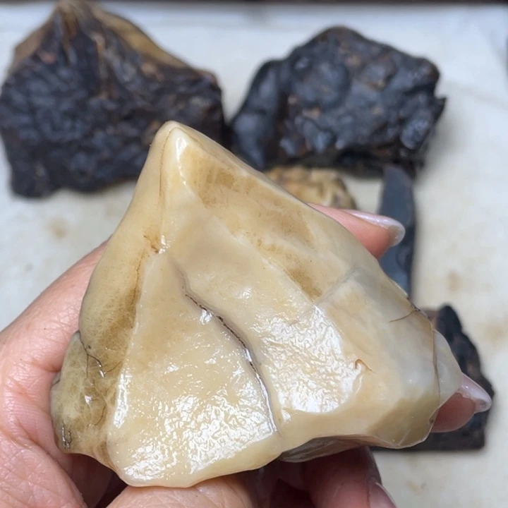 五***3石材戈壁牧民美石原石