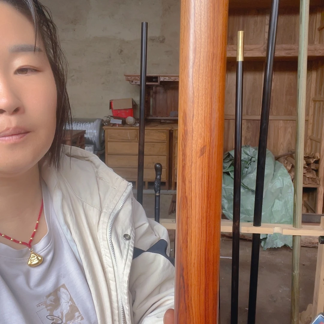 寒***吧香榧木把玩棍车载棍防身棍
