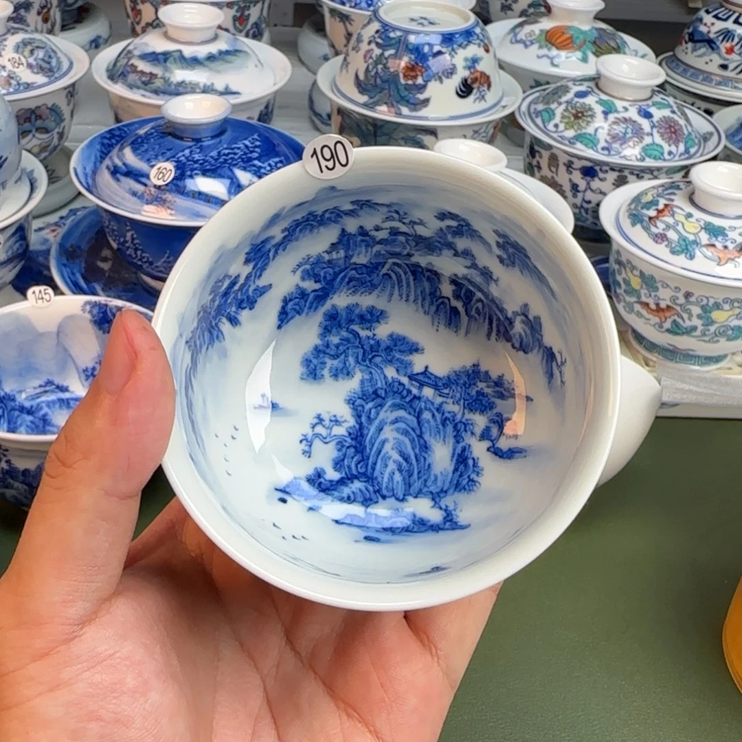 微***许彦祖纯手工手绘茶具190