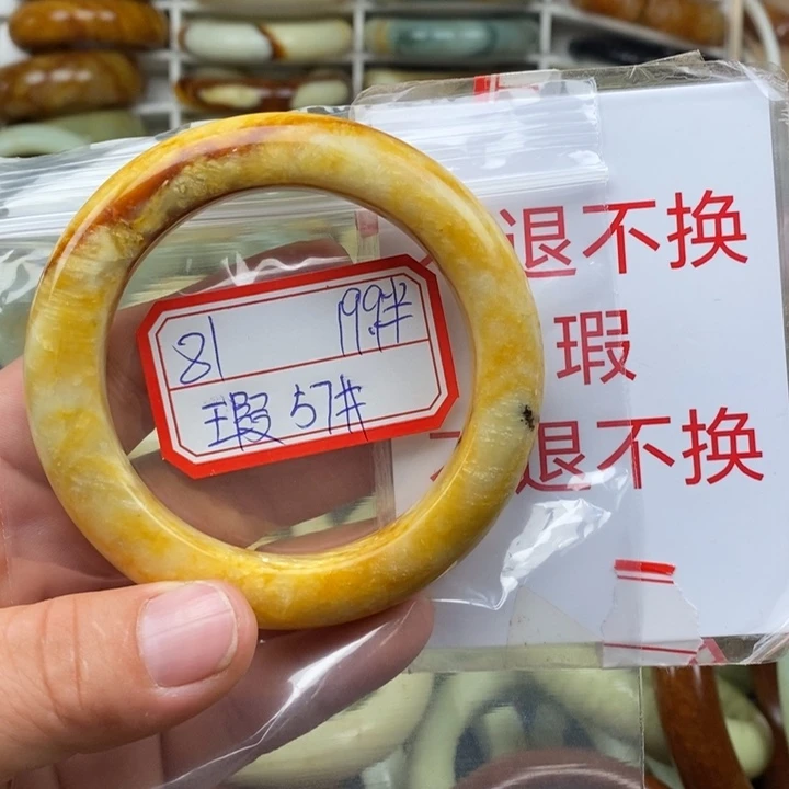蛇纹石玉未镶嵌颈饰C*£