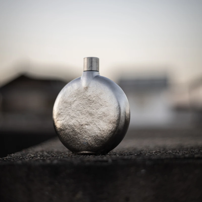 成事好物冯唐出品不败酒壶纯钛半手作送礼时尚精致户外