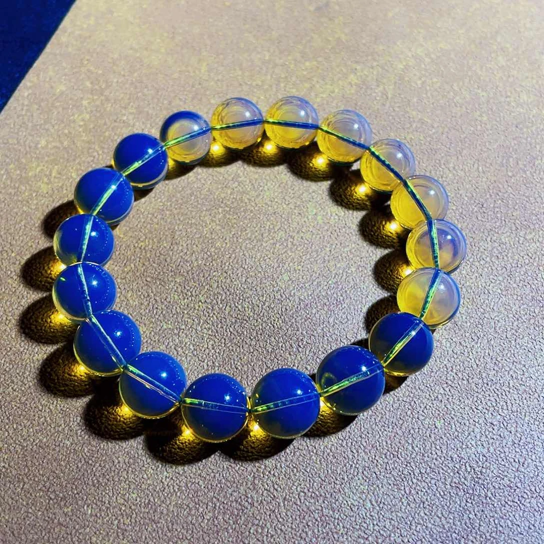 未镶嵌蓝珀裸石10天空蓝