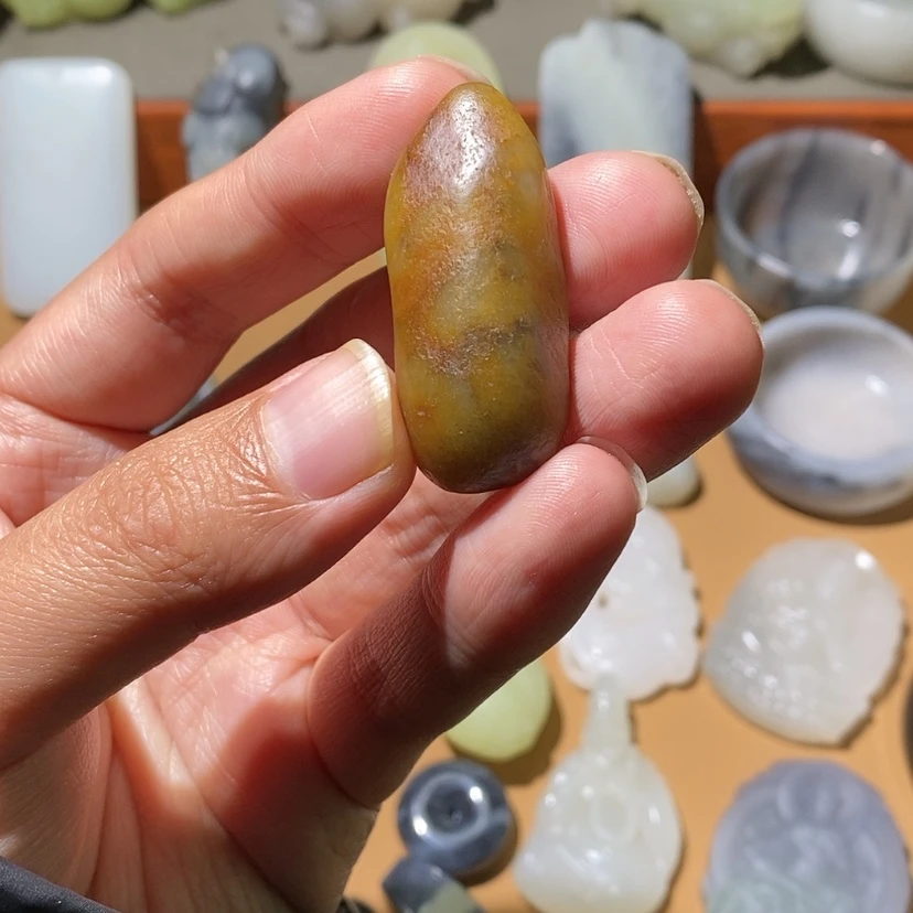 【闪购商品】和田玉挂件未镶嵌溜****啦