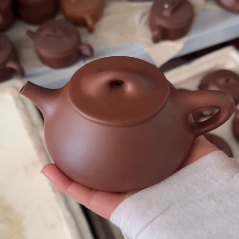 紫砂茶壶秋**梦底槽清料200c c