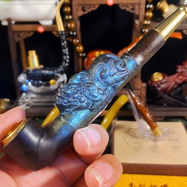 高端定制金丝楠烟嘴