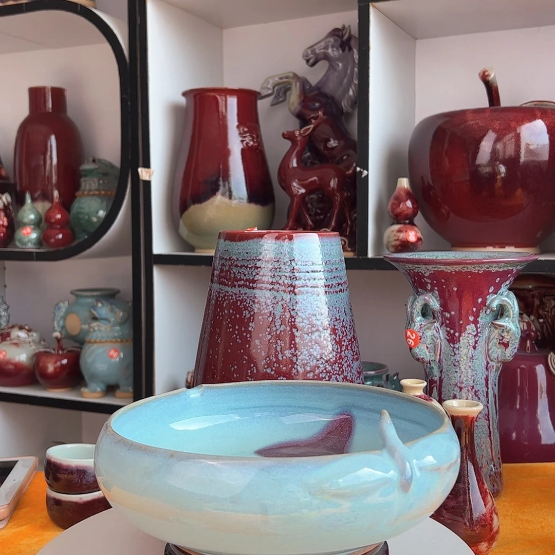 摆件郑家钧窑摆件