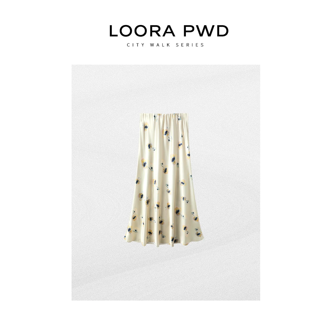 LOORAPWD/罗拉密码 2025款夏季印花百搭半身裙25CJBF0050N