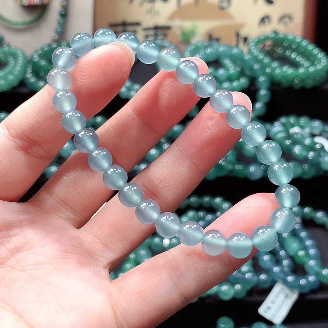 翡翠未镶嵌手链卡7