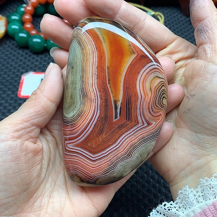 玛瑙/玉髓玛瑙未镶嵌金*平