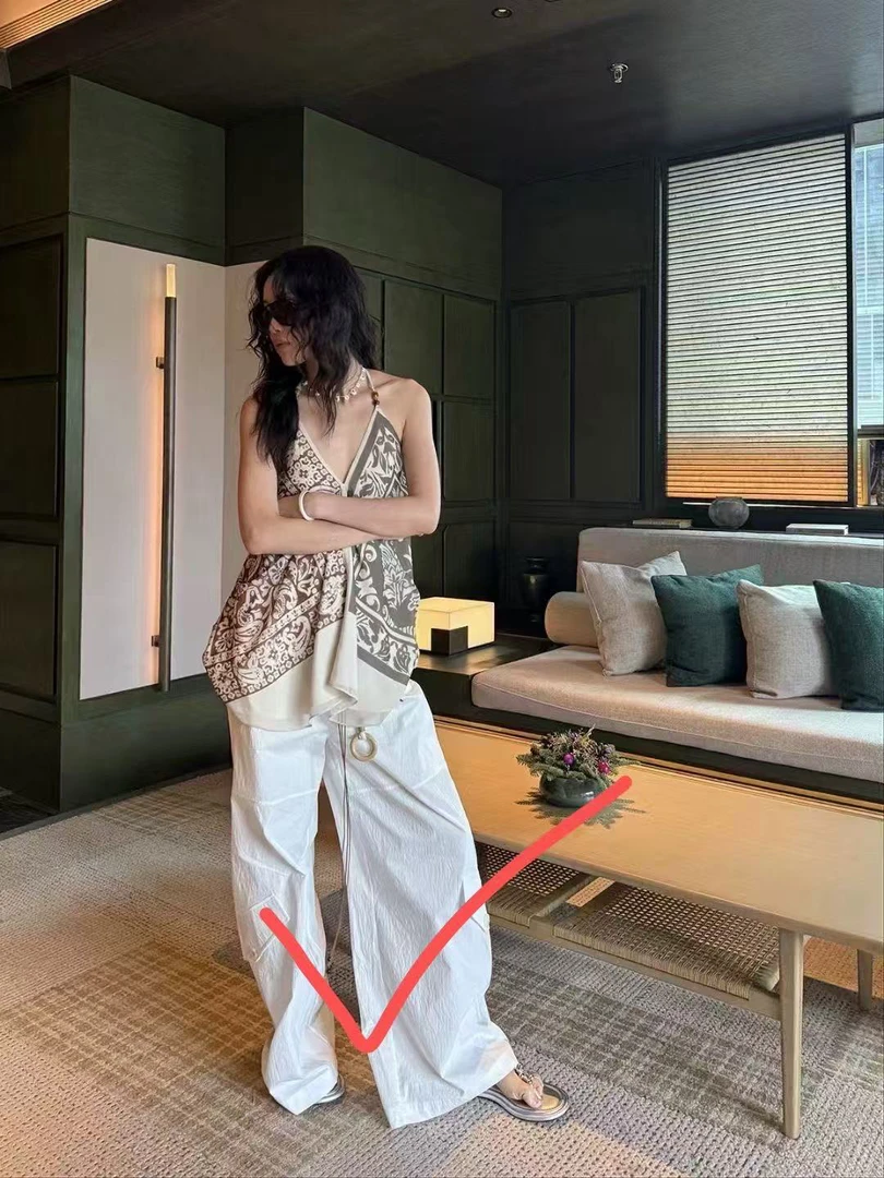 2024设计师新款时尚百搭休闲裤