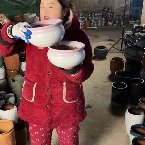 20口12高瑕疵盆子