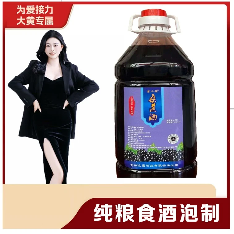 《为爱接力大黄专属》苗二锅桑葚酒2.5升
