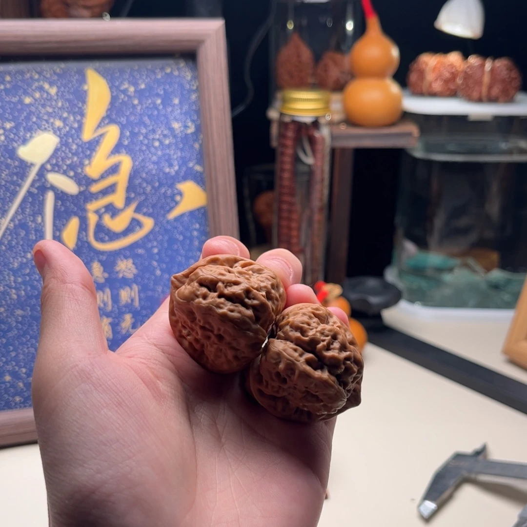 把件文玩核桃36三角蛙