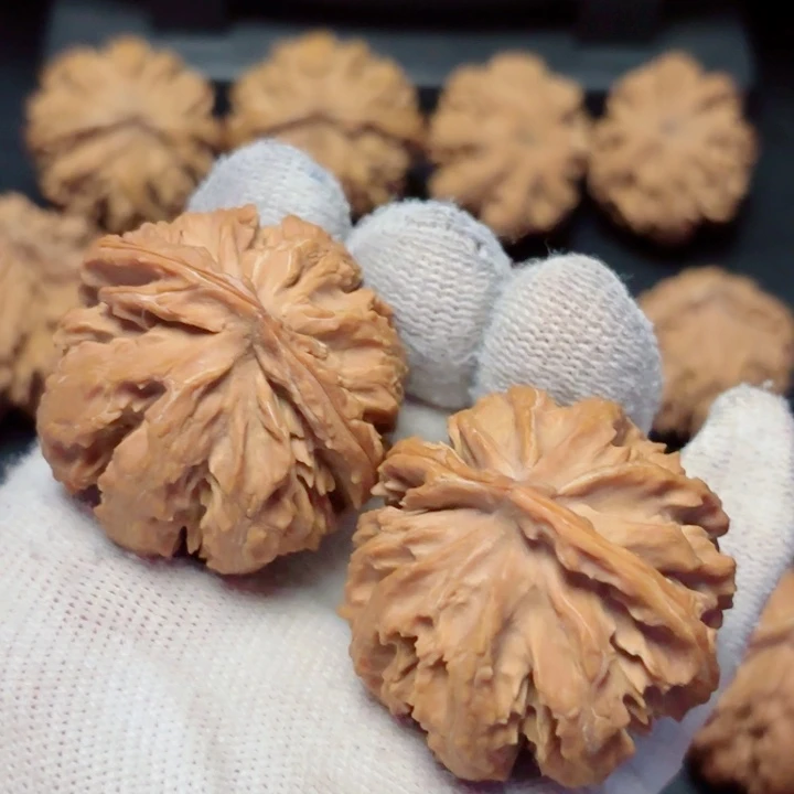 文玩核桃把件秦岭灯笼22