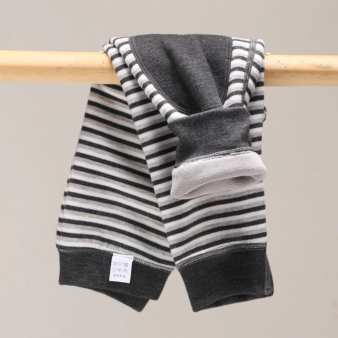 儿童加绒加厚保暖裤男童秋裤女童内穿宝宝中大童春秋婴儿裤子 861