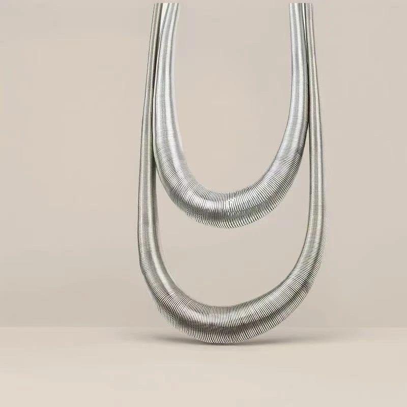 不锈钢项链 金属(回音)项链