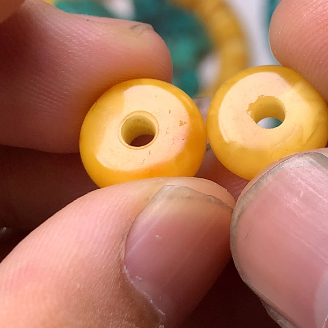 玻璃颈饰藏传小元素