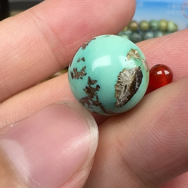 南红玛瑙未镶嵌配饰卡13,7微瑕