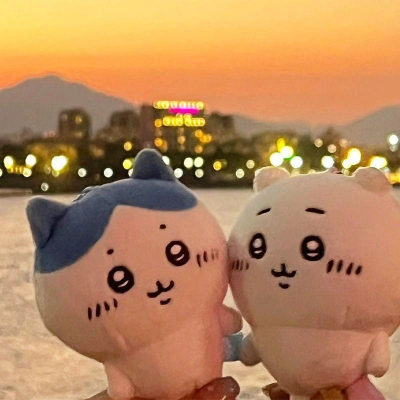 乌萨奇毛绒公仔八吉伊卡站姿钥匙扣批发娃娃棉花娃娃玩偶可爱款