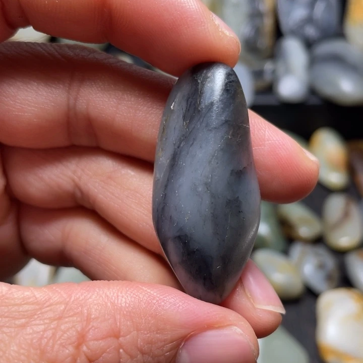 和田玉未镶嵌挂件36