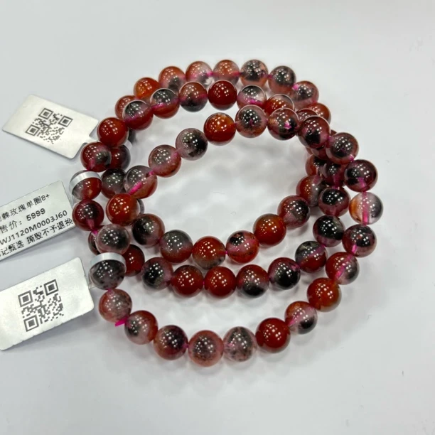 【书记甄选】天然荆棘玫瑰单圈手链 多样性发一件 约8mm GWJ1120