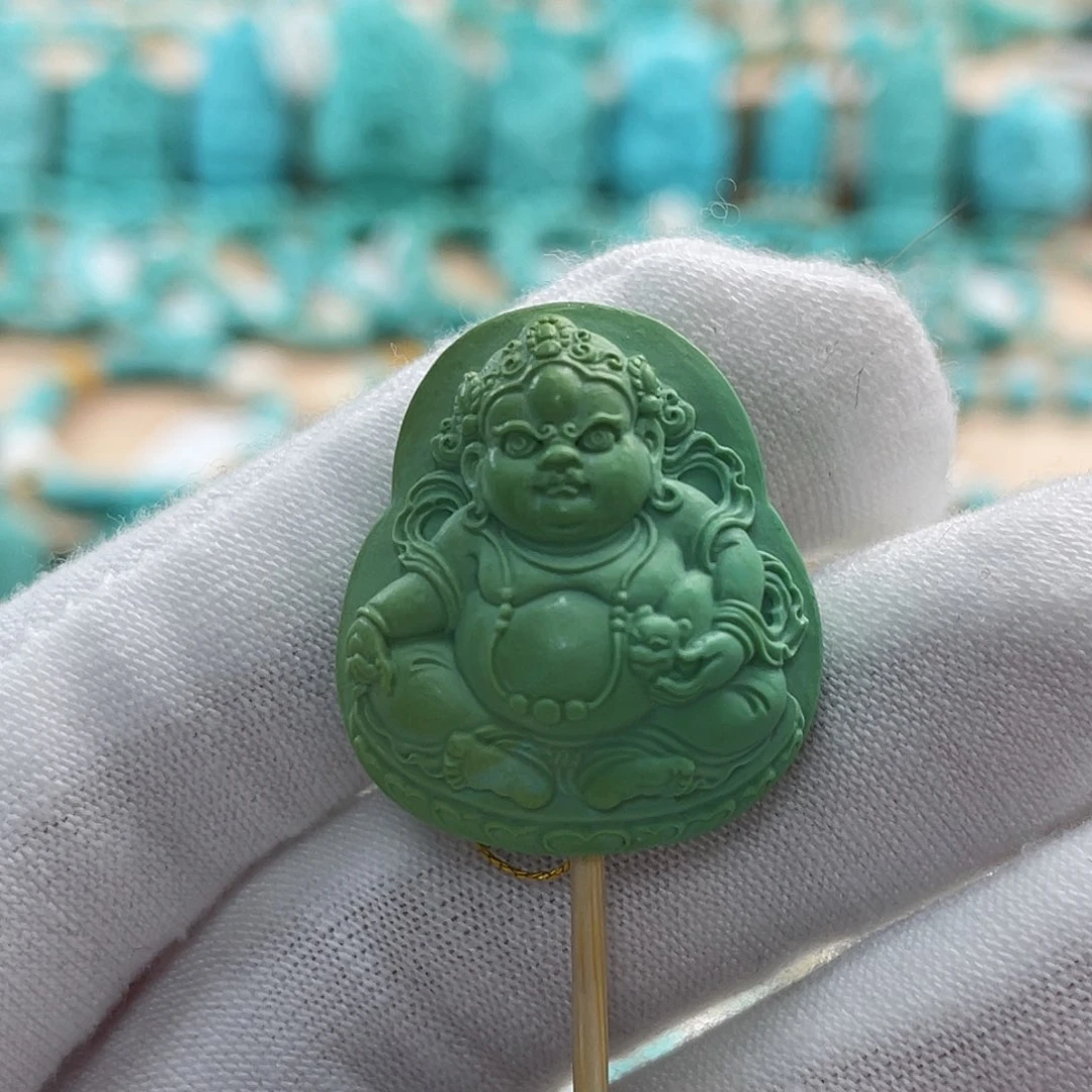 绿松石珠宝奇石未镶嵌