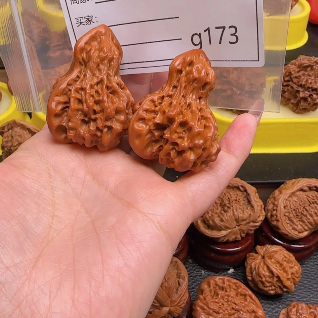 猴头核桃把件文玩