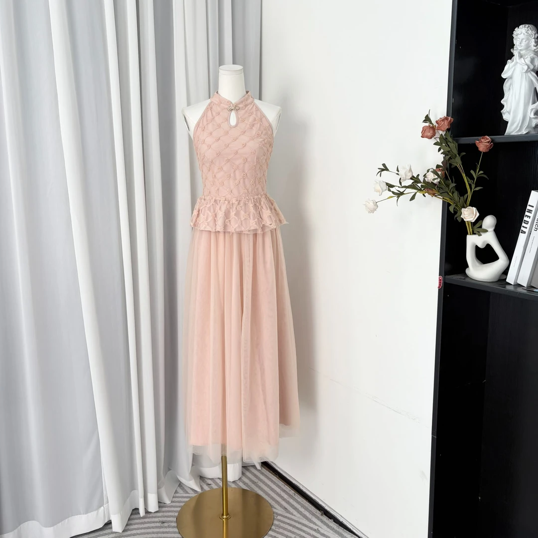 拉夏贝尔2025年夏季新款法式修身气质百搭上衣+半身裙 15682 JCK