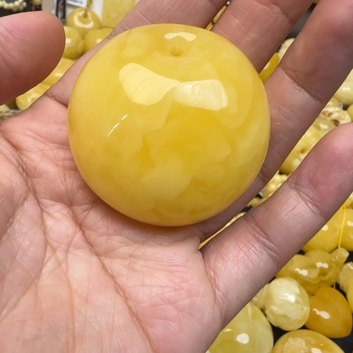 蜜蜡未镶嵌颈饰天然蜜蜡