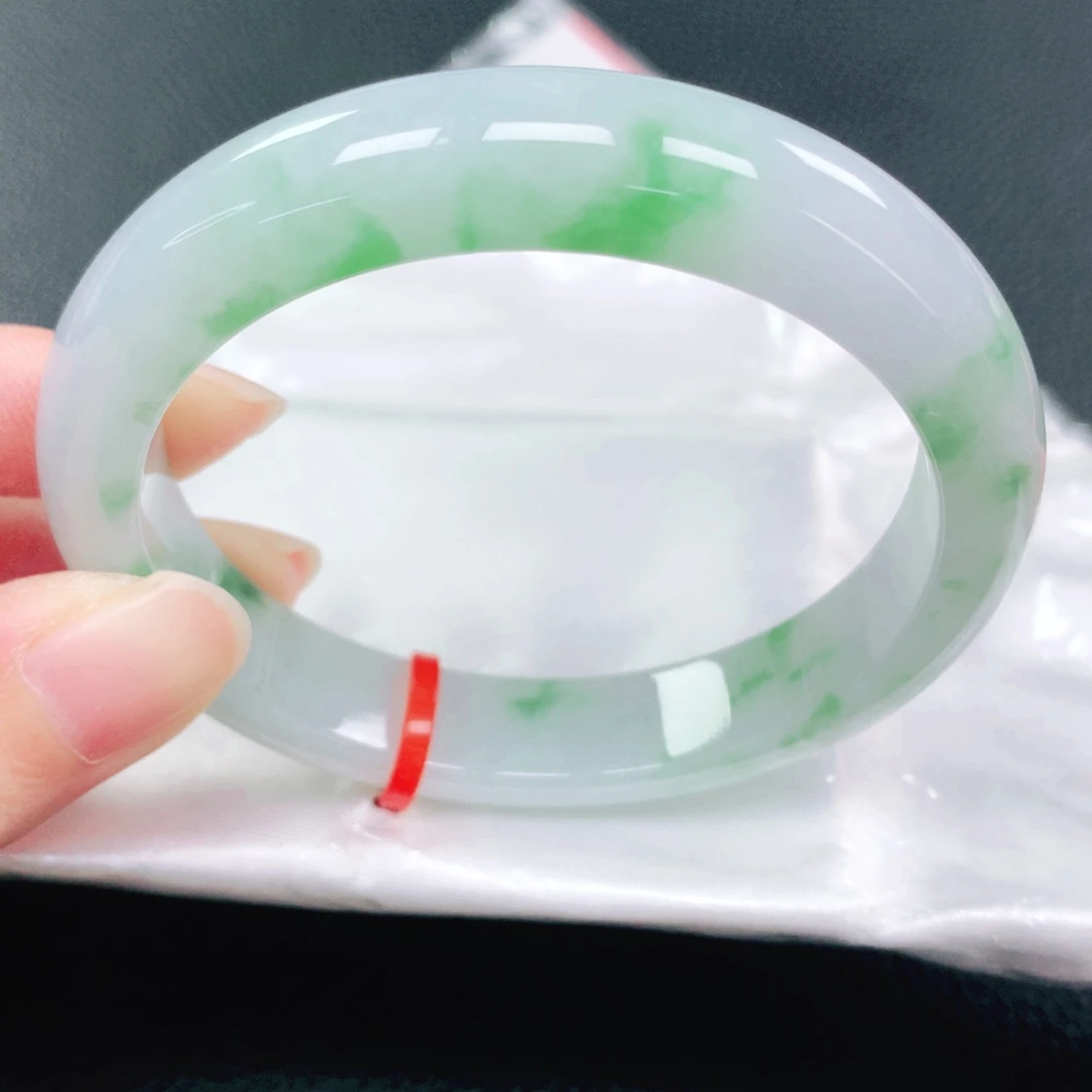 未镶嵌手镯翡翠56圈