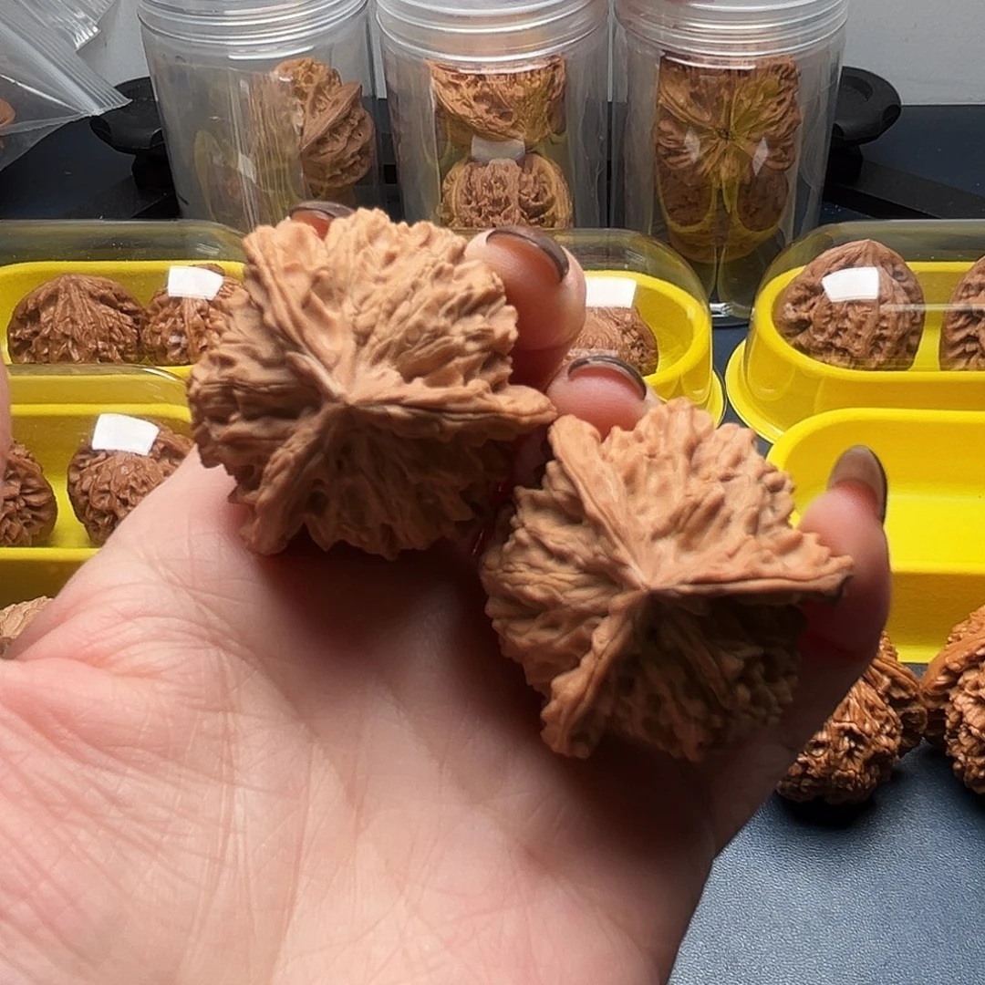 大***京核桃37尺寸盘山三棱