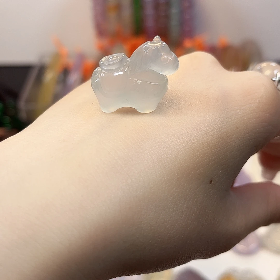 玛瑙/玉髓银S925镶嵌颈饰