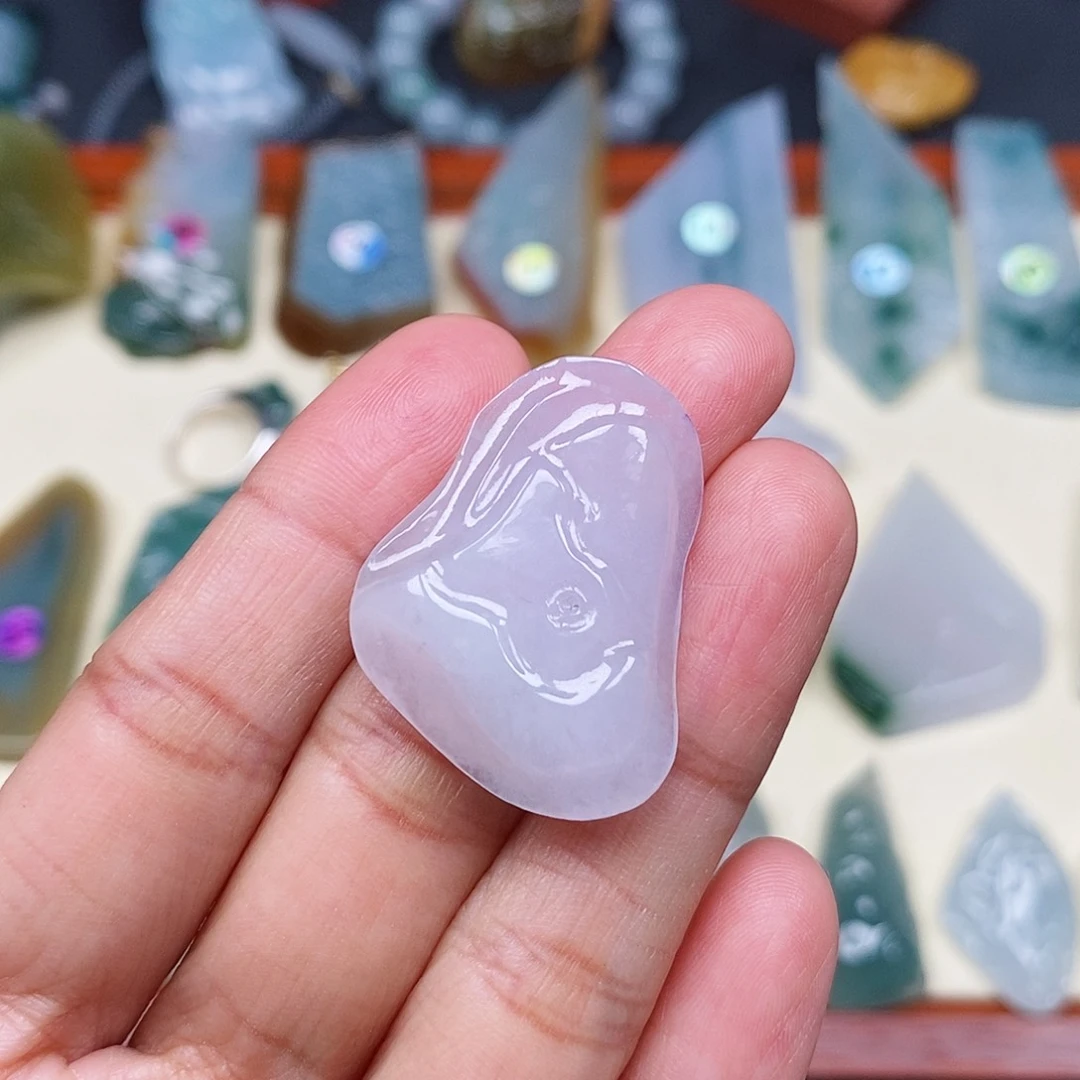 颈饰未镶嵌翡翠翡翠