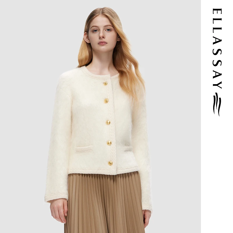 【星线好物】歌力思2024秋冬新款优雅针织衫EWD353M00900