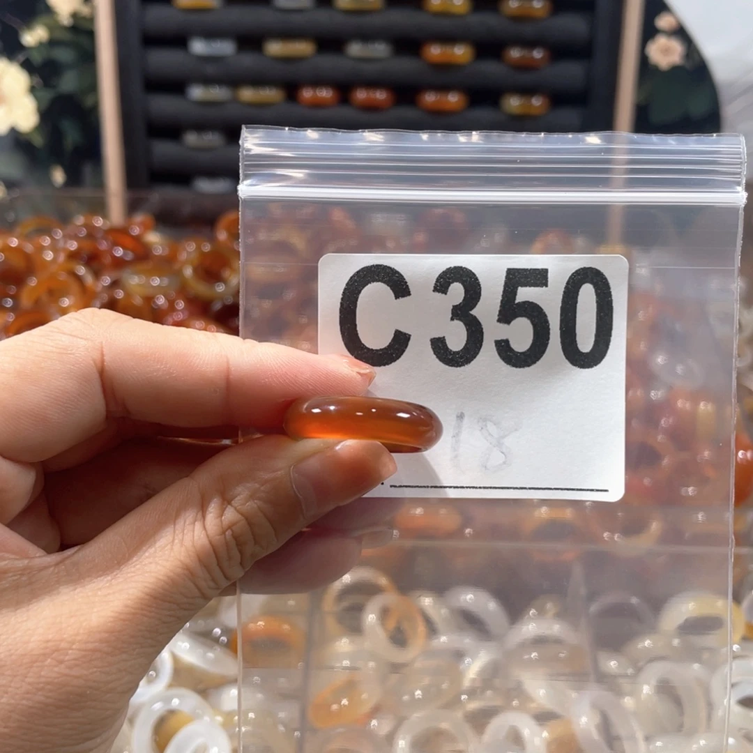未镶嵌戒指玛瑙/玉髓350