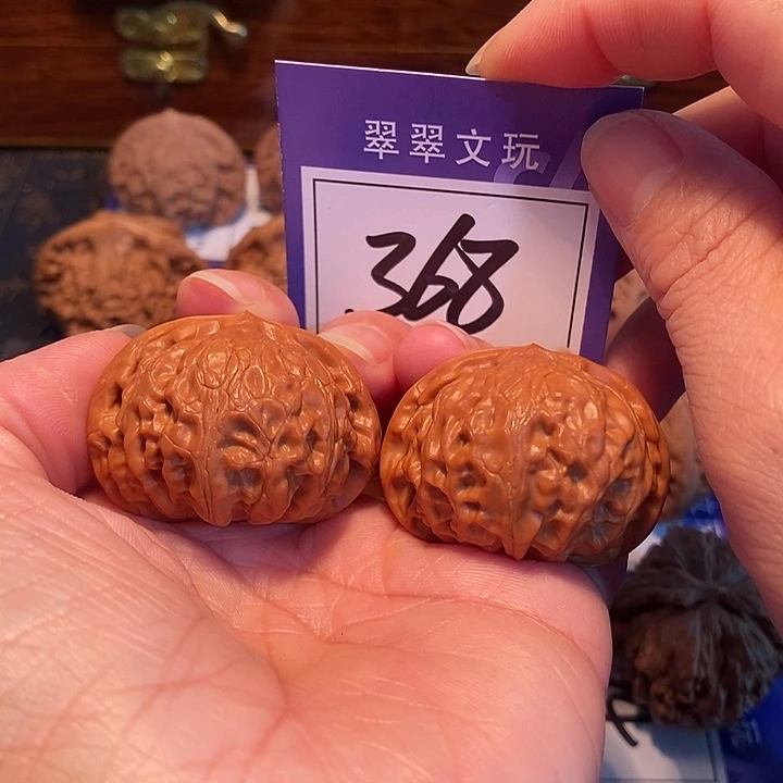 文玩核桃把件368号宫灯4.0