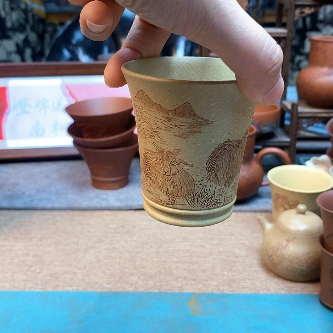 茶杯紫砂宜兴紫砂杯