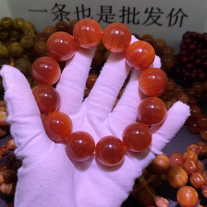 松木（琥珀木）手串/手链2.1 包浆高货