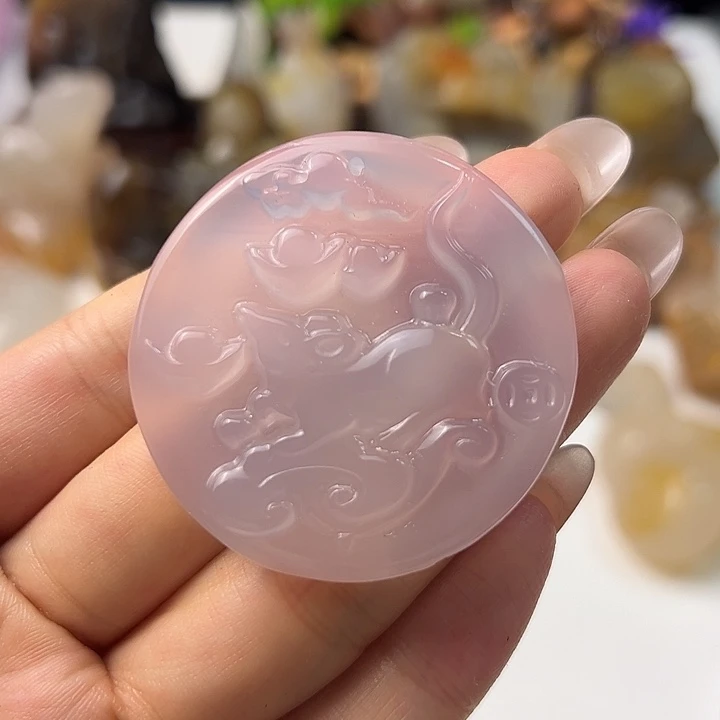 玛瑙/玉髓颈饰合金
