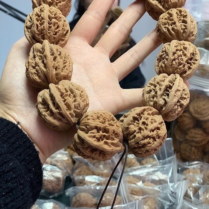 把件文玩核桃36.5粗筋手持