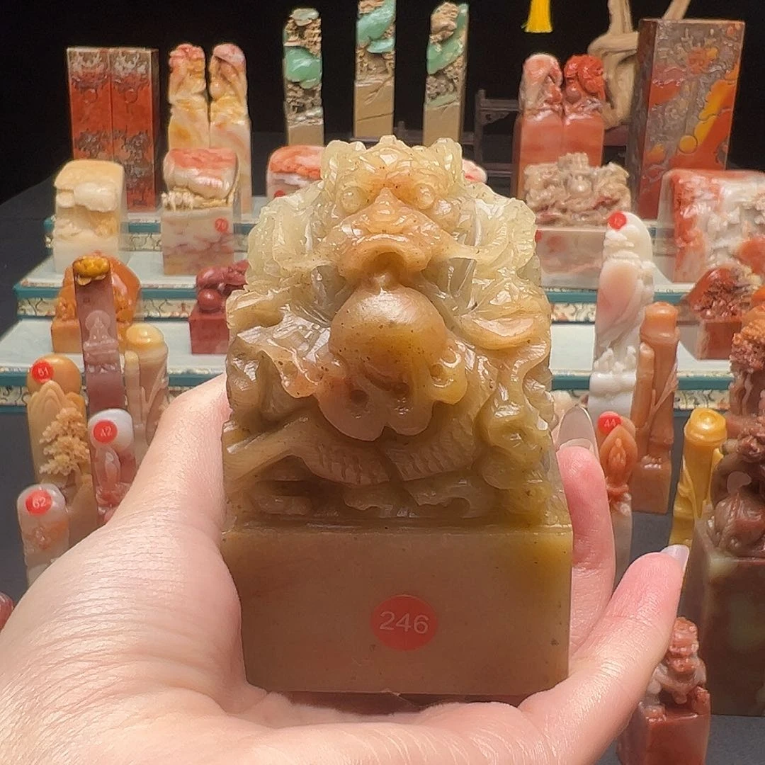 寿山石印石用****5手工制作