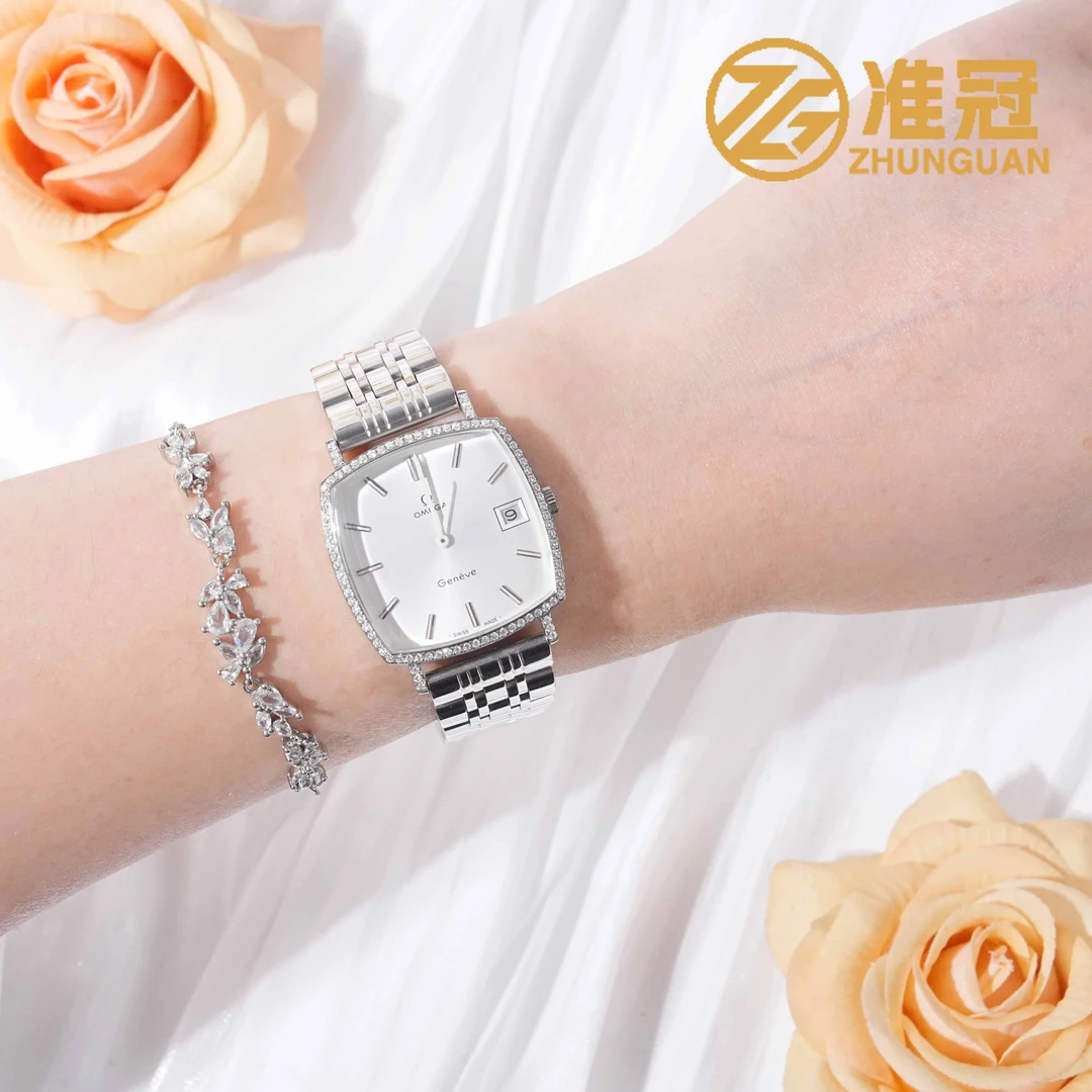 95新 Omega/欧米茄 31.5mm日内瓦手动机械YK5127后钻瑞士名表