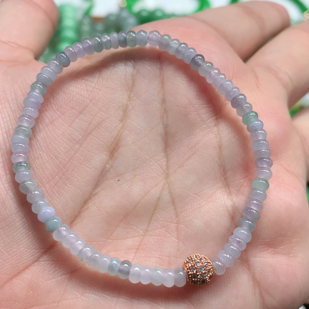 未镶嵌手链翡翠翡翠