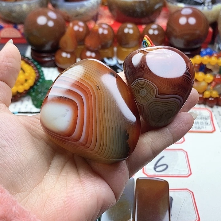 玛瑙/玉髓珠宝奇石未镶嵌婷***学