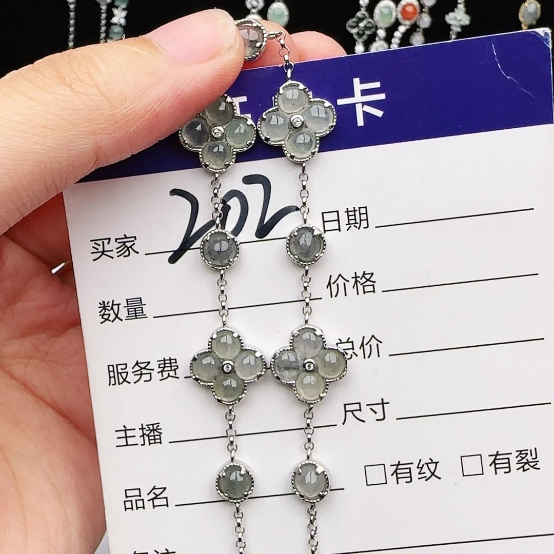 银S925镶嵌戒指翡翠戒指
