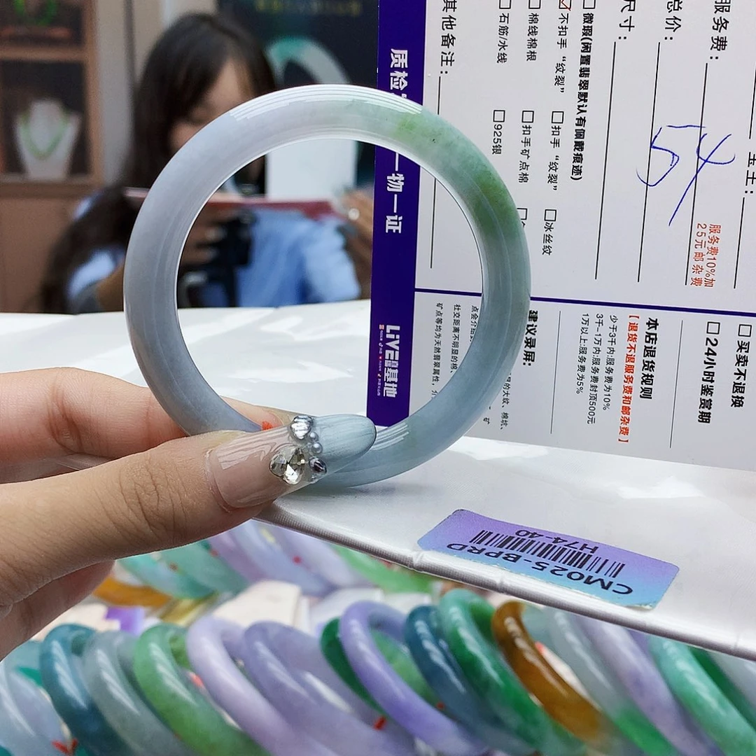 翡翠手镯未镶嵌f