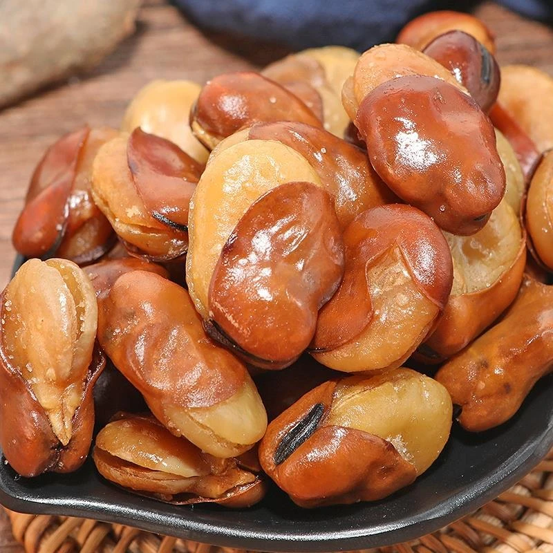 蚕豆散装香辣牛肉味兰花豆4斤装大包香酥馋豆炒货休闲小零食包邮